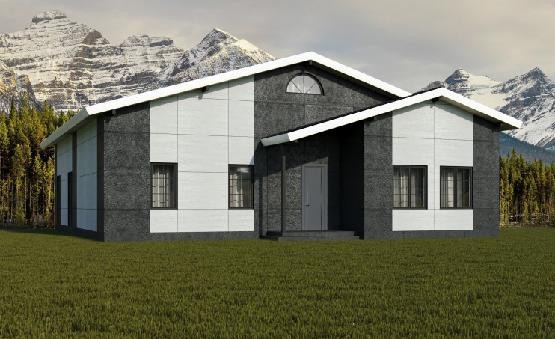 Фиброцементный сайдинг Roofas Board Stone Цвет Антрацит купить в Славянске-на-Кубани