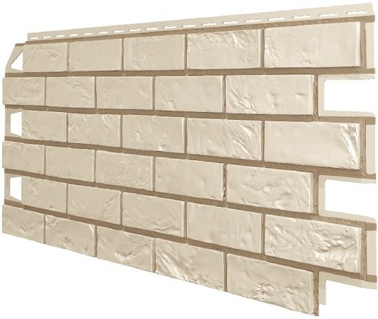 Фасадная панель VOX Vilo Brick Цвет слоновой кости купить в Славянске-на-Кубани