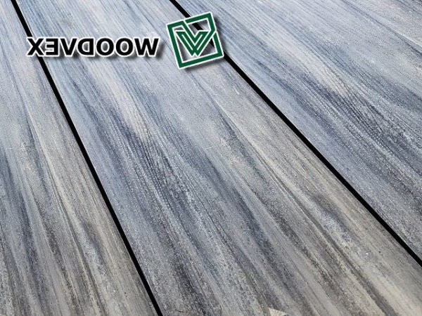 Террасная доска WOODVEX Select ДПК Бело-серый купить в Славянске-на-Кубани
