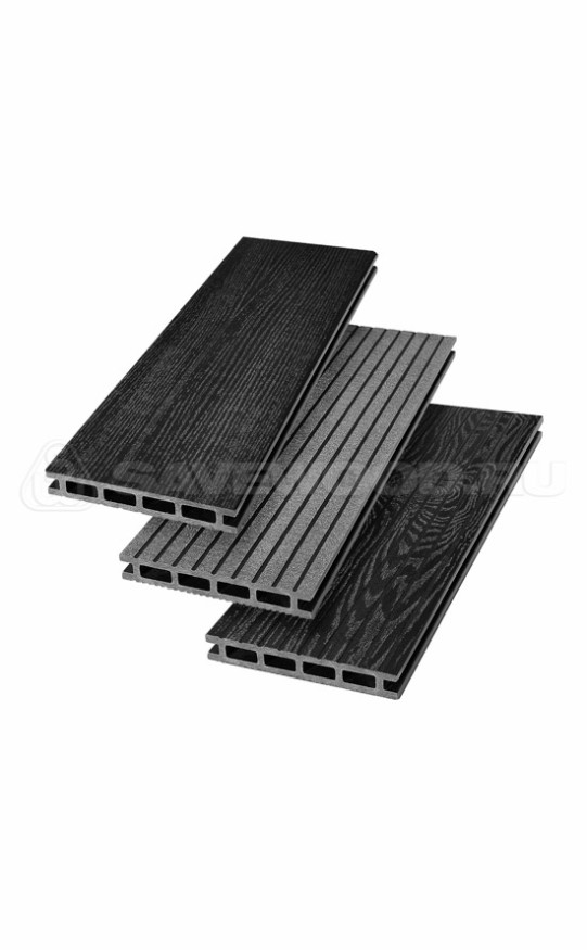 Террасная доска ДПК SaveWood, SW Carpinus (R), Черный купить в Славянске-на-Кубани