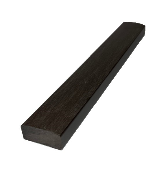 Лавочный брус Ecodecking Некст полнотелый, брашированный, в цвете Венге. купить в Славянске-на-Кубани