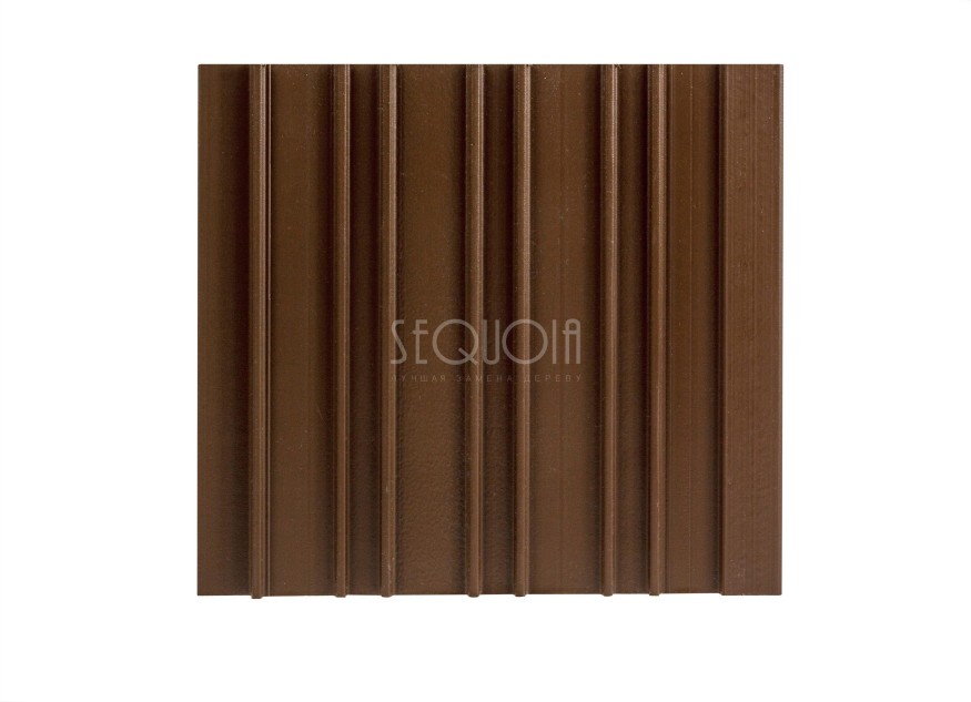 Доска фасадная SEQUOIA co-extrusion Коричневая купить в Славянске-на-Кубани