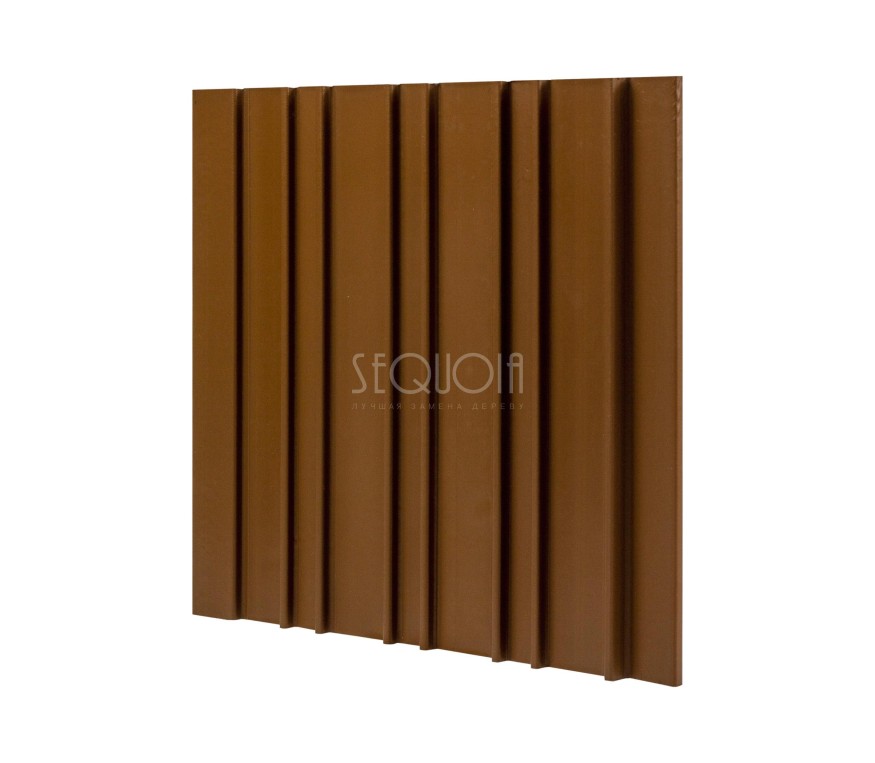 Доска фасадная SEQUOIA co-extrusion Светло-коричневая купить в Славянске-на-Кубани