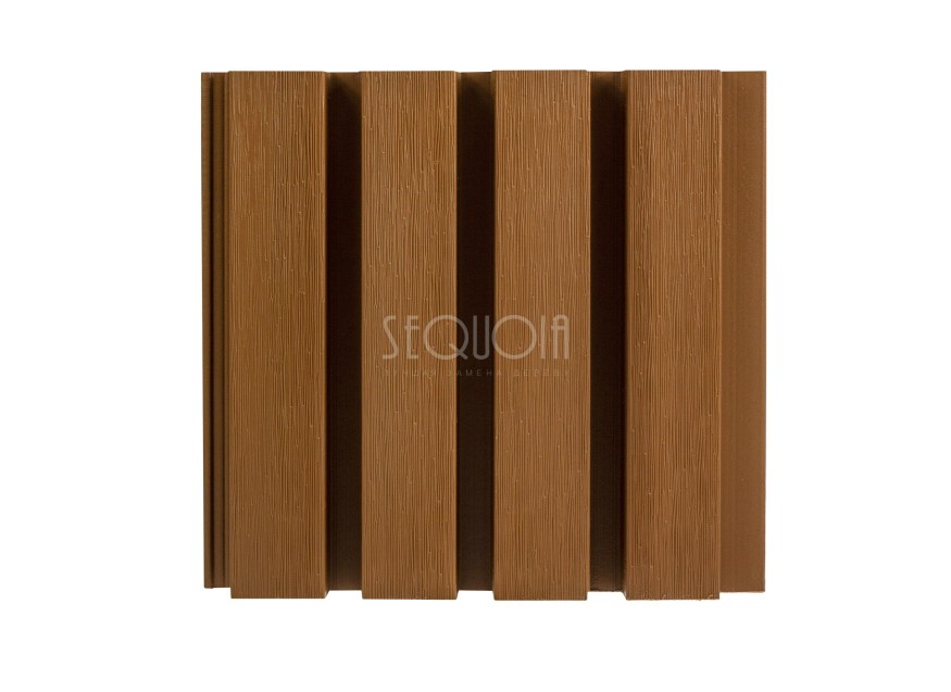 Доска фасадная SEQUOIA co-extrusion Светло-коричневая купить в Славянске-на-Кубани