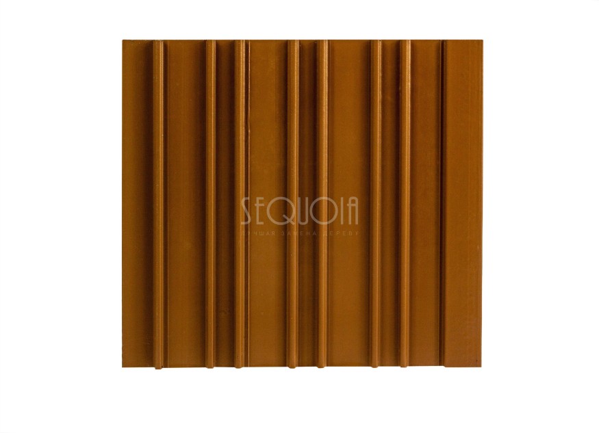 Доска фасадная SEQUOIA co-extrusion Светло-коричневая купить в Славянске-на-Кубани