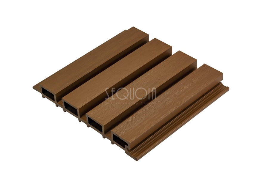 Доска фасадная SEQUOIA co-extrusion Светло-коричневая купить в Славянске-на-Кубани