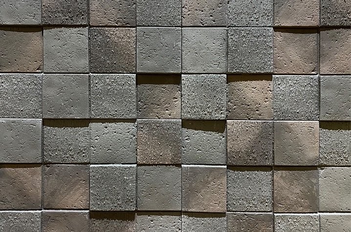 Фиброцементные панели КАНЬОН коллекция 3D-МОЗАЙКА 45 купить в Славянске-на-Кубани