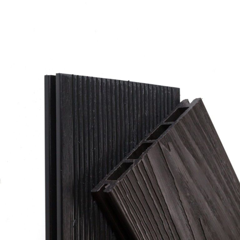 Террасная доска Экодекинг Титан 3D, Антрацит купить в Славянске-на-Кубани
