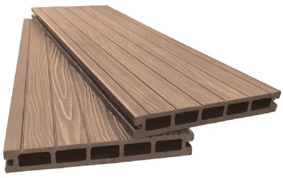 Террасная доска ДПК 3D Ай-Техплас 160x22, цвет какао купить в Славянске-на-Кубани