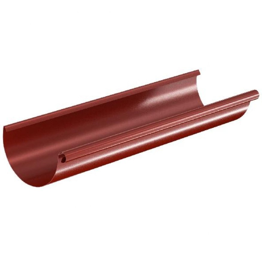 Водосточный желоб Aquasystem RR29, Бургундский, 3.00 м, 125/90 купить в Славянске-на-Кубани