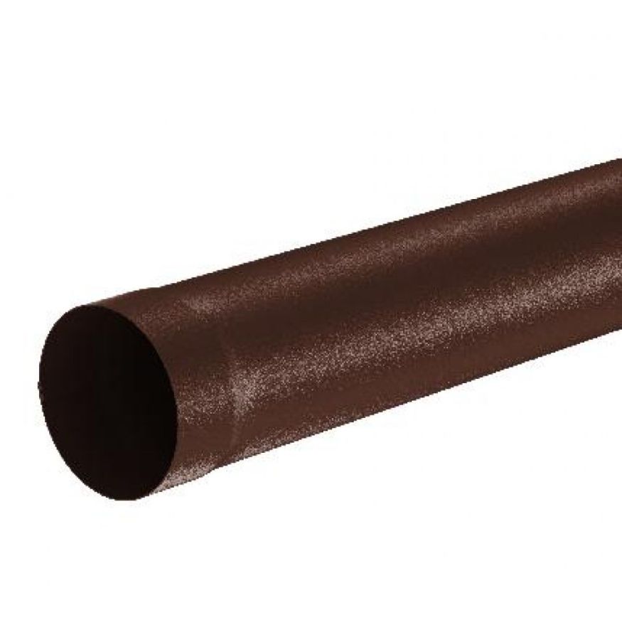 Водосточная труба Aquasystem, RAL 8017 Коричневый матовый, длина 1.00 м, размер 150/100. купить в Славянске-на-Кубани