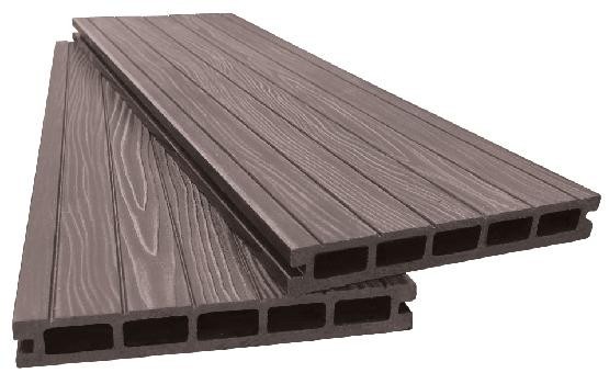 Террасная доска ДПК 3D AYTECHPLAS 160x22 шоколадная купить в Славянске-на-Кубани