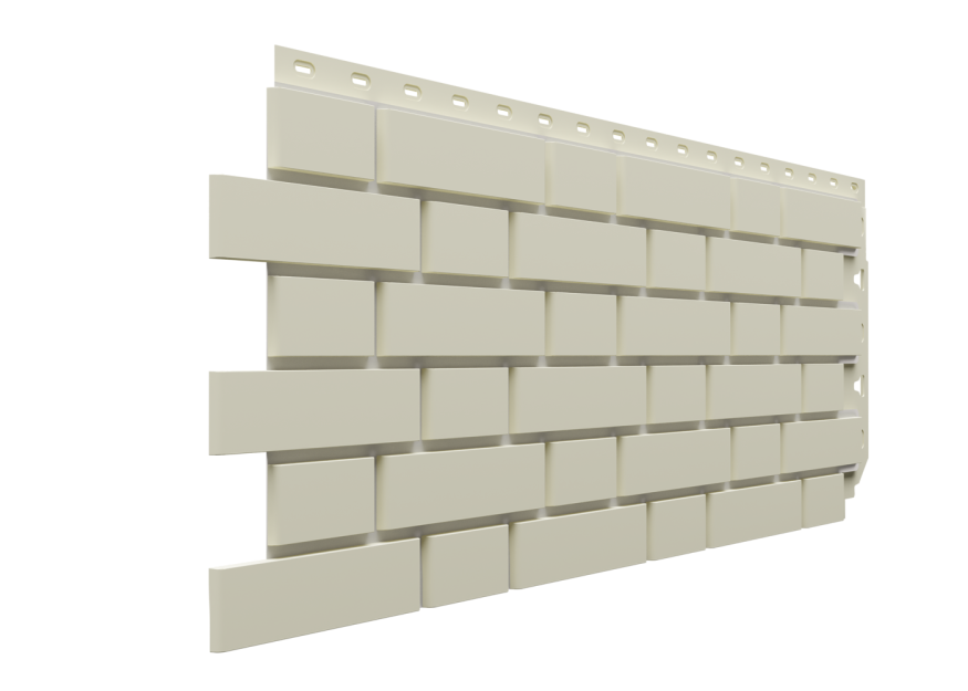 Фасадные панели Docke, Standard, Flemish (Флемиш) Молочный купить в Славянске-на-Кубани