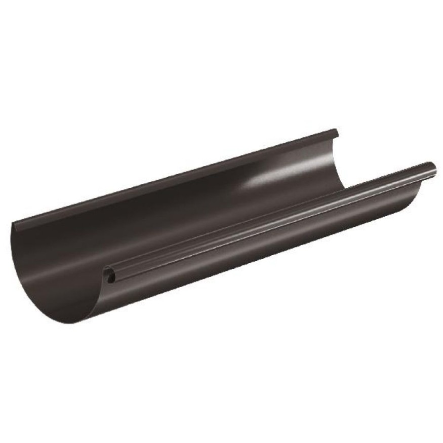 Водосточный желоб Aquasystem RR 32, тёмно-коричневый, длина 3.00 м, размер 150/100. купить в Славянске-на-Кубани