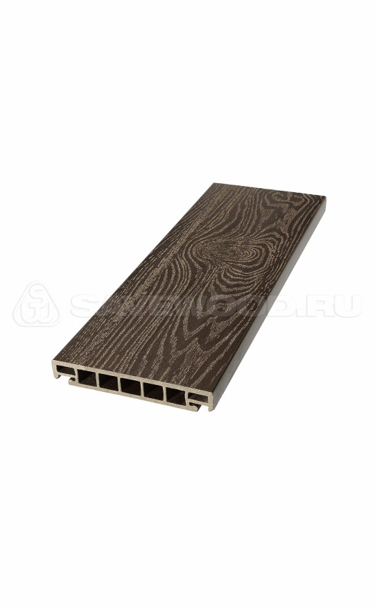 Террасная доска ДПК SaveWood, SW Salix (S) (T), Темно-коричневый купить в Славянске-на-Кубани