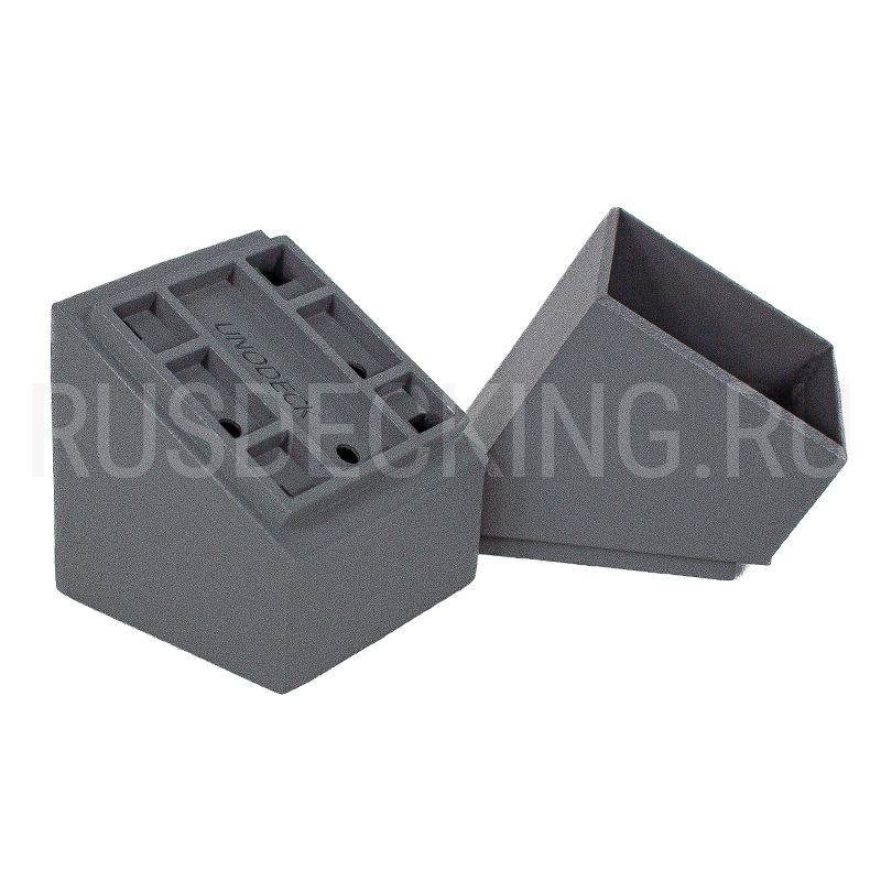 Крепление балясины наклонное RusDecking Unodeck Серый купить в Славянске-на-Кубани