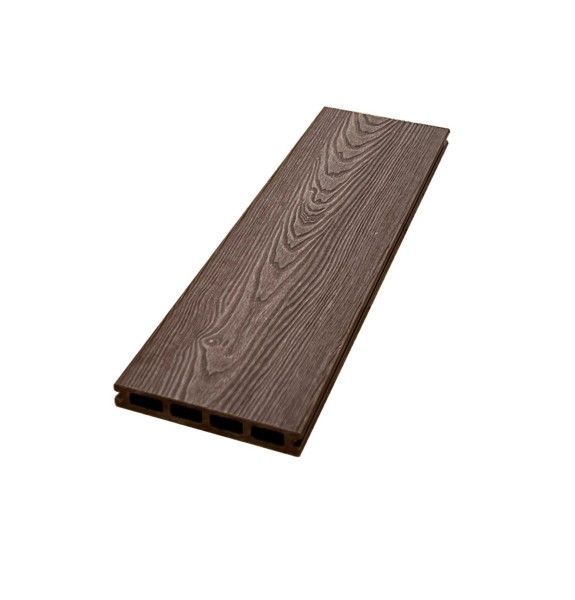 Террасная доска Ecodecking Комфорт 3D Шоколад купить в Славянске-на-Кубани