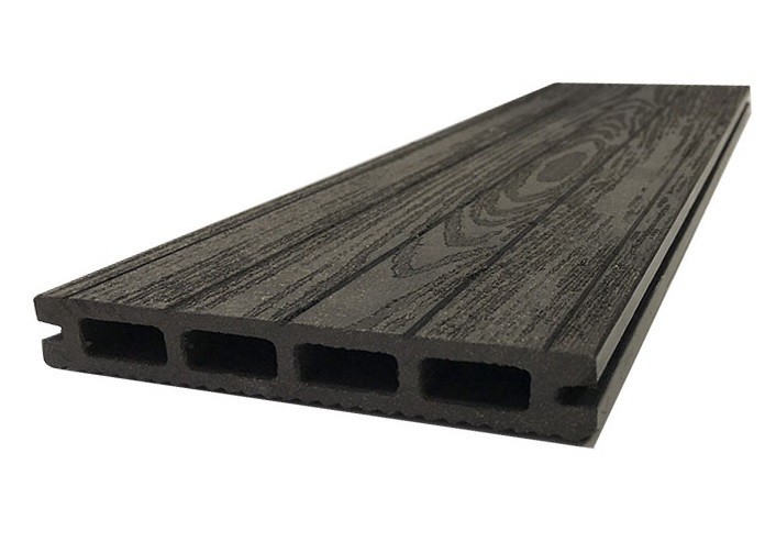 Доска террасная NanoWood «Standart» Derevo двусторонняя - Антрацит 150×26 см купить в Славянске-на-Кубани