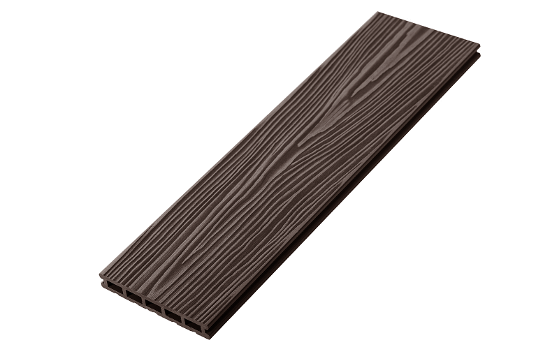 Террасная доска из ДПК RusDecking Unodeck Mogano - Цвет Венге купить в Славянске-на-Кубани