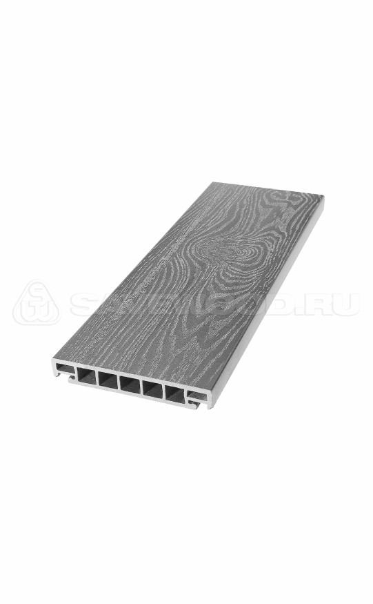 Террасная доска ДПК SaveWood, SW Salix (S) (T), Пепельный купить в Славянске-на-Кубани