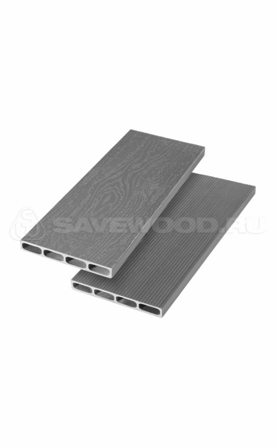 Доска для грядки из ДПК SaveWood, SW Rubus (T), Пепельный купить в Славянске-на-Кубани