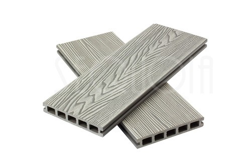 Доска террасная ДПК SEQUOIA, DUAL 3D WOOD, GRAY купить в Славянске-на-Кубани