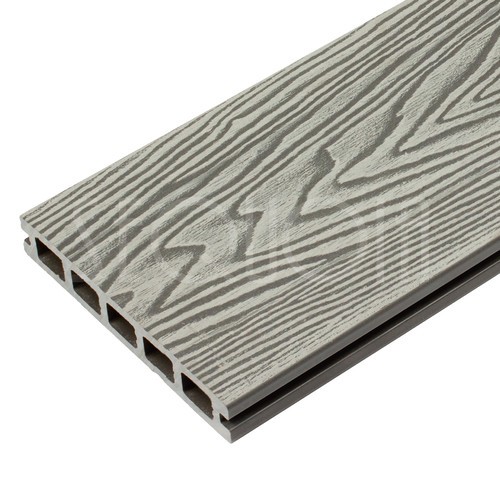 Доска террасная ДПК SEQUOIA, DUAL 3D WOOD, GRAY купить в Славянске-на-Кубани