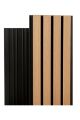 Реечная фасадная панель Ecodecking Скай Коэкструзия Бук купить в Славянске-на-Кубани