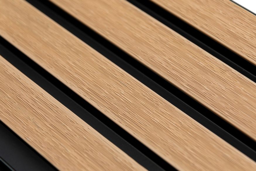 Реечная фасадная панель Ecodecking Скай Коэкструзия Бук купить в Славянске-на-Кубани