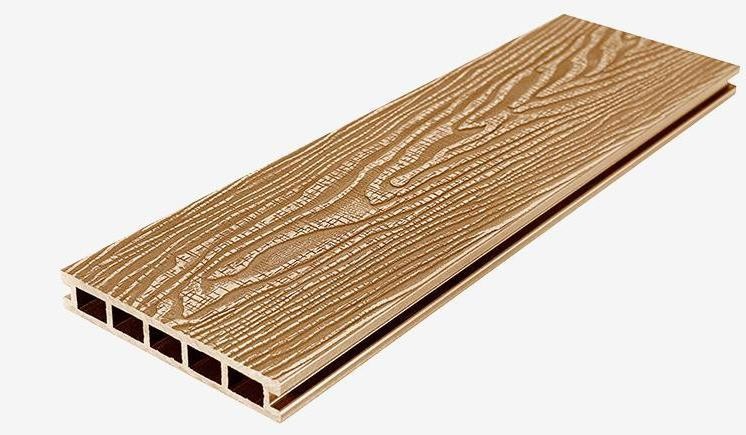 Террасная доска из DPK RusDecking Unodeck Vintage - Ореховый оттенок купить в Славянске-на-Кубани