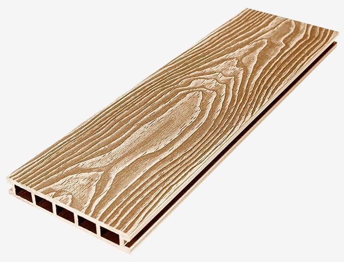 Террасная доска из DPK RusDecking Unodeck Vintage - Ореховый оттенок купить в Славянске-на-Кубани