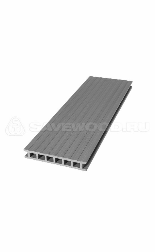 Террасная доска ДПК SaveWood, SW Quercus, Пепельный купить в Славянске-на-Кубани