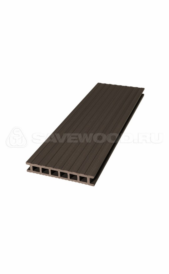 Террасная доска ДПК SaveWood, SW Quercus, Темно-коричневый купить в Славянске-на-Кубани