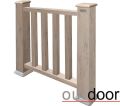Ограждение из ДПК Outdoor Классик 3D STORM в сером миксе купить в Славянске-на-Кубани