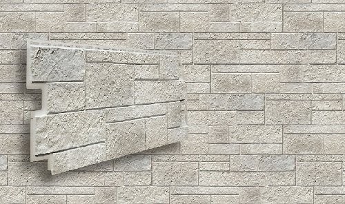 Фасадная панель VOX Sandstone (Сандстоун) светло-бежевого цвета. купить в Славянске-на-Кубани