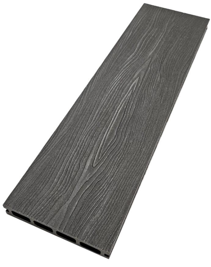 Террасная доска ДПК NanoWood 3D Double Серый купить в Славянске-на-Кубани