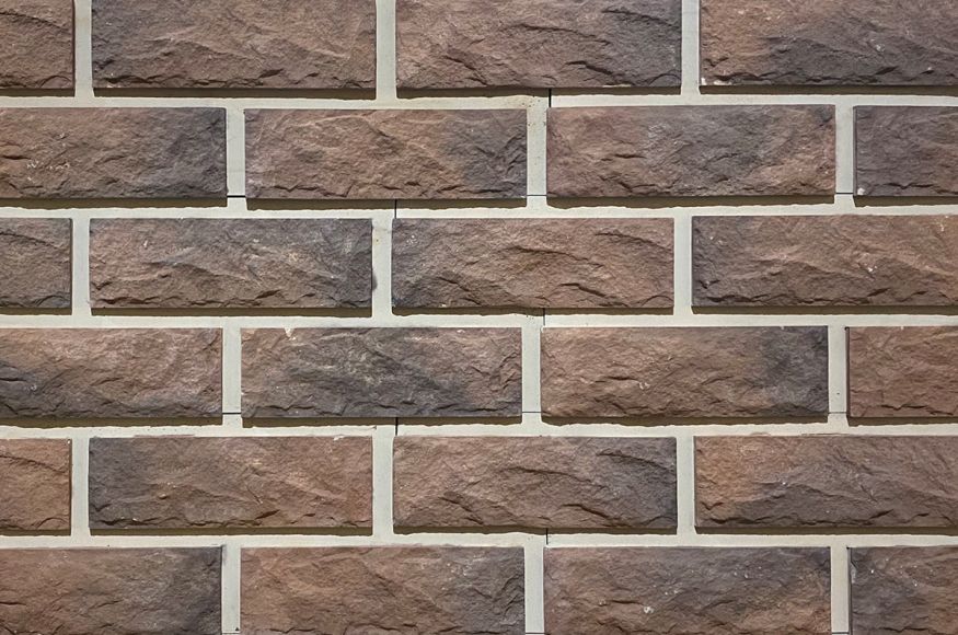 Фиброцементные панели КАНЬОН Сколотый кирпич - 27 купить в Славянске-на-Кубани