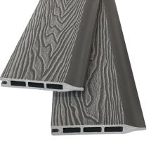 Заборная панель шип-паз EasyDecking, Wood-X, Серый