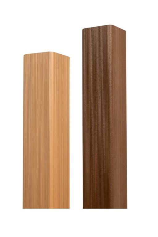 Уголок торцевой Ecodecking Скай коэкструзия Тик купить в Славянске-на-Кубани