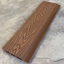 Заборная панель шип-паз EasyDecking, Wood-X, Коричневый
