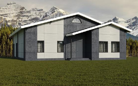 Фиброцементный сайдинг Roofas Board Stone Цвет Графит купить в Славянске-на-Кубани