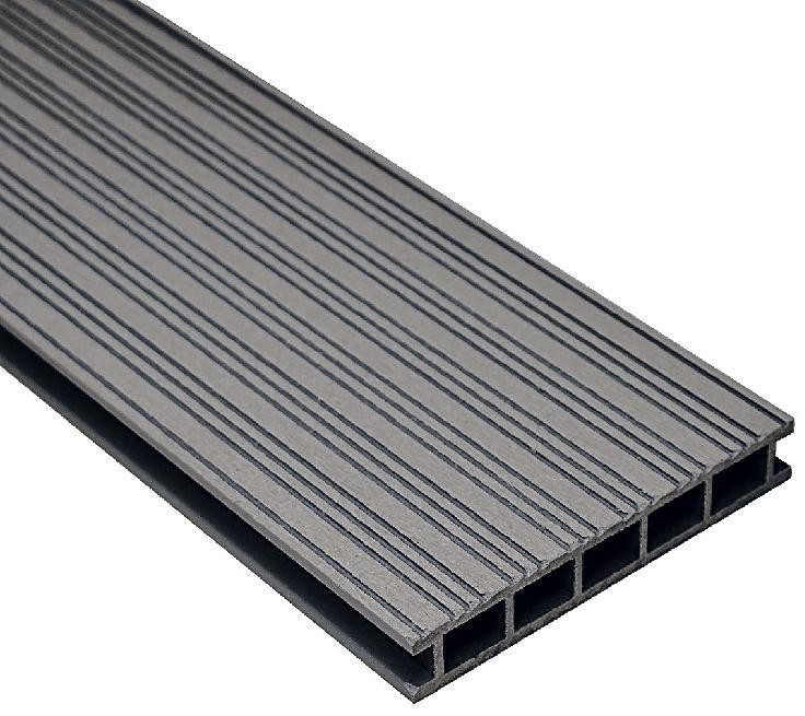 Террасная доска из ДПК Faynag Premium VELVET-ZEBRA - Цвет графит купить в Славянске-на-Кубани