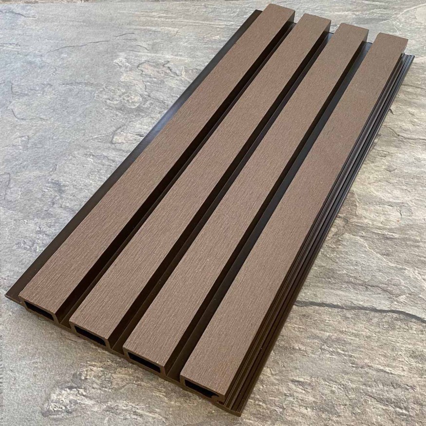 Фасадная реечная панель EasyDecking, Wood-X, Венге купить в Славянске-на-Кубани