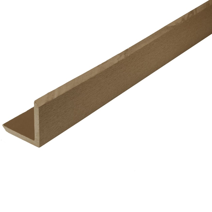 Угловой профиль из ДПК CM Decking, Тик купить в Славянске-на-Кубани