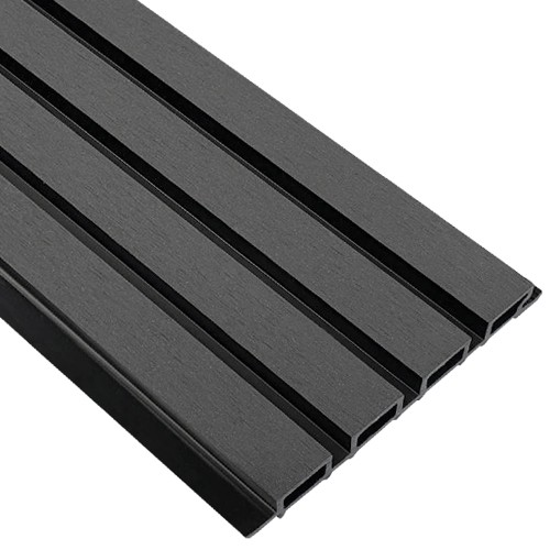 Фасадная реечная панель EasyDecking, Wood-X, Черное дерево купить в Славянске-на-Кубани