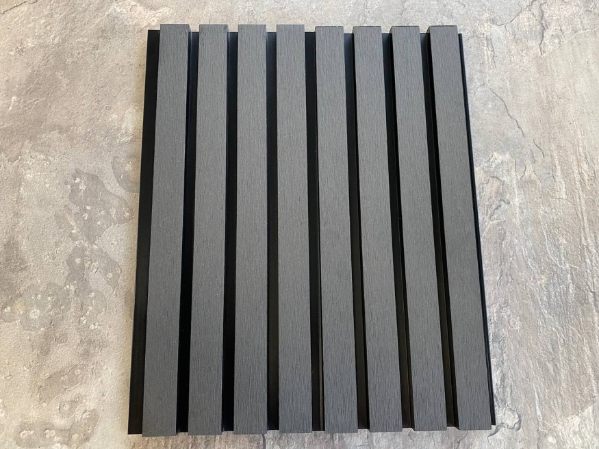 Фасадная реечная панель EasyDecking, Wood-X, Черное дерево купить в Славянске-на-Кубани