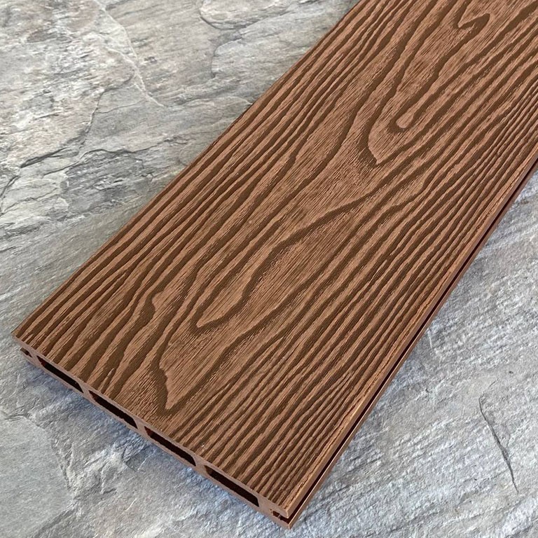 Террасная доска ДПК EasyDecking, Wood-X, Коричневый купить в Славянске-на-Кубани