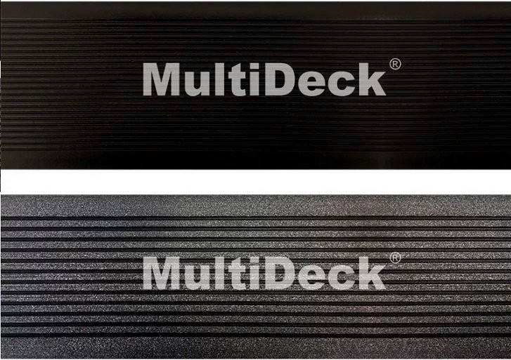 Террасная доска из ДПК MultiDeck Черный бархатный оттенок купить в Славянске-на-Кубани