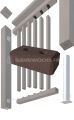 Крепление балясины Savewood купить в Славянске-на-Кубани