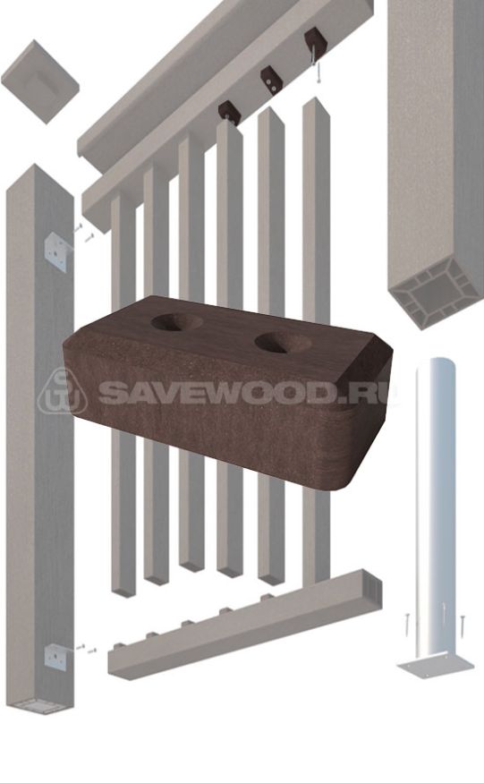 Крепление балясины Savewood купить в Славянске-на-Кубани
